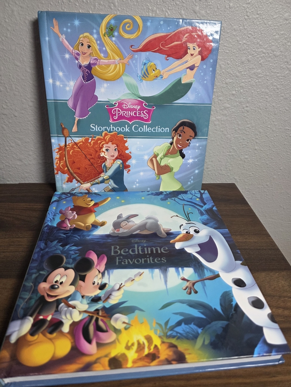 Disney Princess & Bedtime Favorites Hardcover Storybook Set Of 2